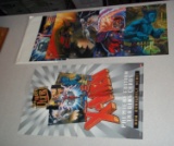 1994 Fleer Ultra Marvel X-Men Jumbo Large Card Promo Set w/ Poster Dealer Only