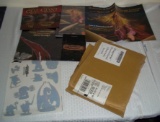 Dungeons & Dragons Card Dealer Promo Lot Sealed Posters Flyers Miniatures Stickers