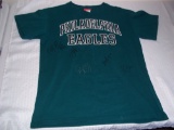 Philadelphia Eagles 2006 Team NFL Football Shirt YXL Sign ed Mitchell Gaither Ramsey Feeley Parker