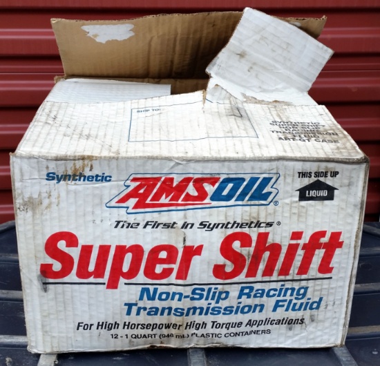 Full Case of AMSOIL Super Shift Synthetic Racing Transmission Fluid