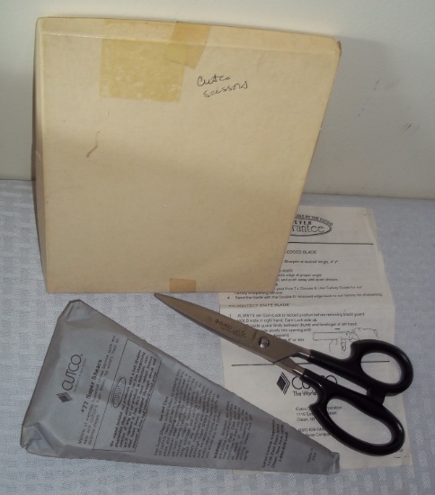 Cutco #77 Suoer Shears Scissors Complete w/ Box Paperwork 1994 Rare Forever Guarantee