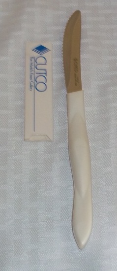 Cutco #1759 USA Table Steak Knife JC Pearl Sleeve