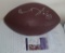 Harry Douglas Autographed NFL Wilson Football Titans Falcons JSA COA