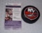 Autographed NHL Hockey Puck JSA COA NY Islanders Darius Kasparaitis