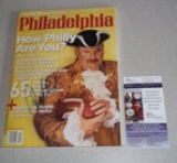 Philadelphia Magazine Autographed Eagles Coach Andy Reid JSA COA