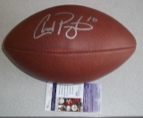 Autographed Wilson NFL Football Chad Pennington Jets Marshall JSA COA