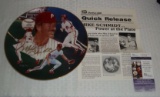 Gartlan USA Autographed Mike Schmidt Plate COA #'d Phillies HOF Baseball MLB