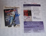 Autographed Regular Gum Card MLB Baseball 2004 Topps Bobby Cox Braves Manager HOF JSA COA