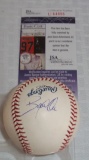 Autographed ROMLB Baseball Bobby Abreu Phillies Astros JSA COA