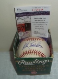 Autographed ROMLB Baseball Mike Boddicker Orioles JSA COA
