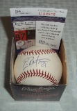 Autographed ROMLB Baseball Eric Milton Twins Phillies JSA COA