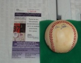 Autographed ROMLB Baseball Tri Signed 1990s Phillies Infield Scott Rolen Stocker Jordan JSA COA