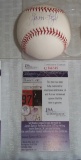 Autographed ROMLB Baseball Gavin Floyd Phillies White Sox JSA COA