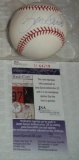 Autographed ROMLB Baseball Ron Santo Cubs HOF JSA COA