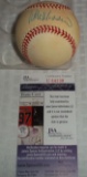 Autographed ROMLB Baseball Mike Mussina Orioles Pitching Ace JSA COA