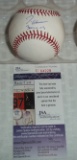 Autographed ROMLB Baseball Tom Glavine 300 Wins Inscription HOF Braves Mets JSA COA