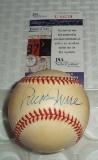 Autographed ROMLB Baseball Rick Wise Phillies JSA COA