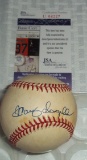 Autographed ROMLB Baseball Manny Sanguillen Pirates JSA COA