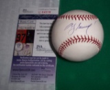 Autographed ROMLB Baseball BJ Surhoff Orioles JSA COA