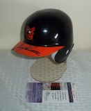 Boog Powell Autographed Mini Orioles Baseball Helmet JSA COA MLB