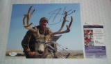 Autographed Sid Bream 8x10 Photo Rare Deer Hunter Hunting Pose JSA COA MLB Baseball The Slide