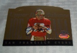 1995 SP Upper Deck Salutes Joe Montana Autographed Jumbo Card LE 49ers HOF Triumph Holo COA NFL JM1