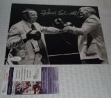 Howard Schnellenberger Autographed 8x10 Photo Boxing Pose Rare Coach JSA COA