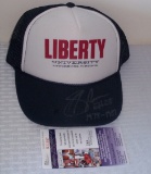 Sid Bream Autographed Liberty University Baseball Trucker Hat Cap 1980s? JSA COA Rare 1/1