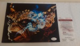Gremlins & Star Wars Voice Actor Mark Dodson Autographed 8x10 Photo Cigar Smoke Movie Scene JSA COA