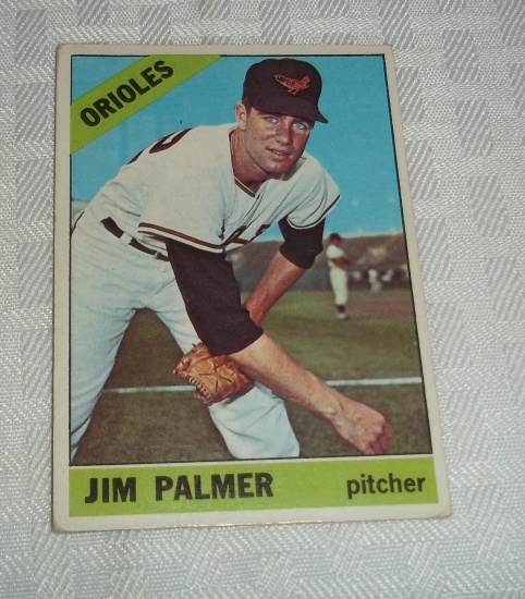 1966 Topps Baseball #126 Jim Palmer Orioles Rookie Card RC HOF