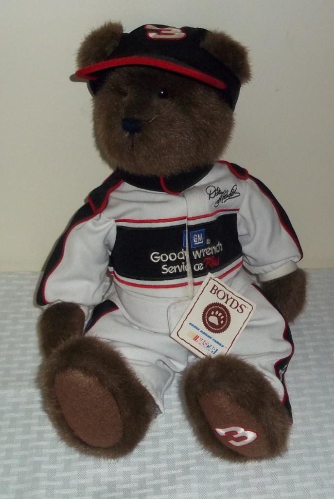 dale earnhardt teddy bear