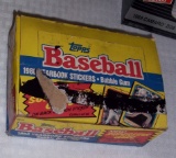 1988 Topps MLB Baseball Stickers Full Wax Box Stars HOFers