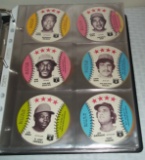1976 Baseball Disc Complete Set Islay's Promo Stars HOFer Aaron Reggie Ryan