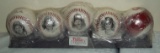 1990s Phillies Legends Sealed 5 Baseball Ball Lot Set Schmidt Ashburn Roberts Carlton HOF