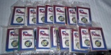 15 Vintage Nabisco Ritz Lot Phillies Baseball Card Packs 14 Are Sealed