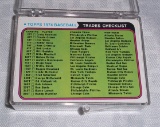 1974 Topps Baseball Complete Traded Set First Ever Traded Set