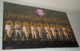 RARE 1990s Phillies MLB Baseball Uniforms Poster Large Stars Daulton Kruk Dykstra