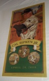 Cal Ripken Jr Large Poster Milk Promo MLB Baseball Orioles HOF