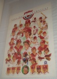 1980 Phillies World Champions Poster Entire Team Large NOS Unused Rare