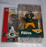 McFarlane NFL Football Sports Figurine MIB Brett Favre Packers HOF