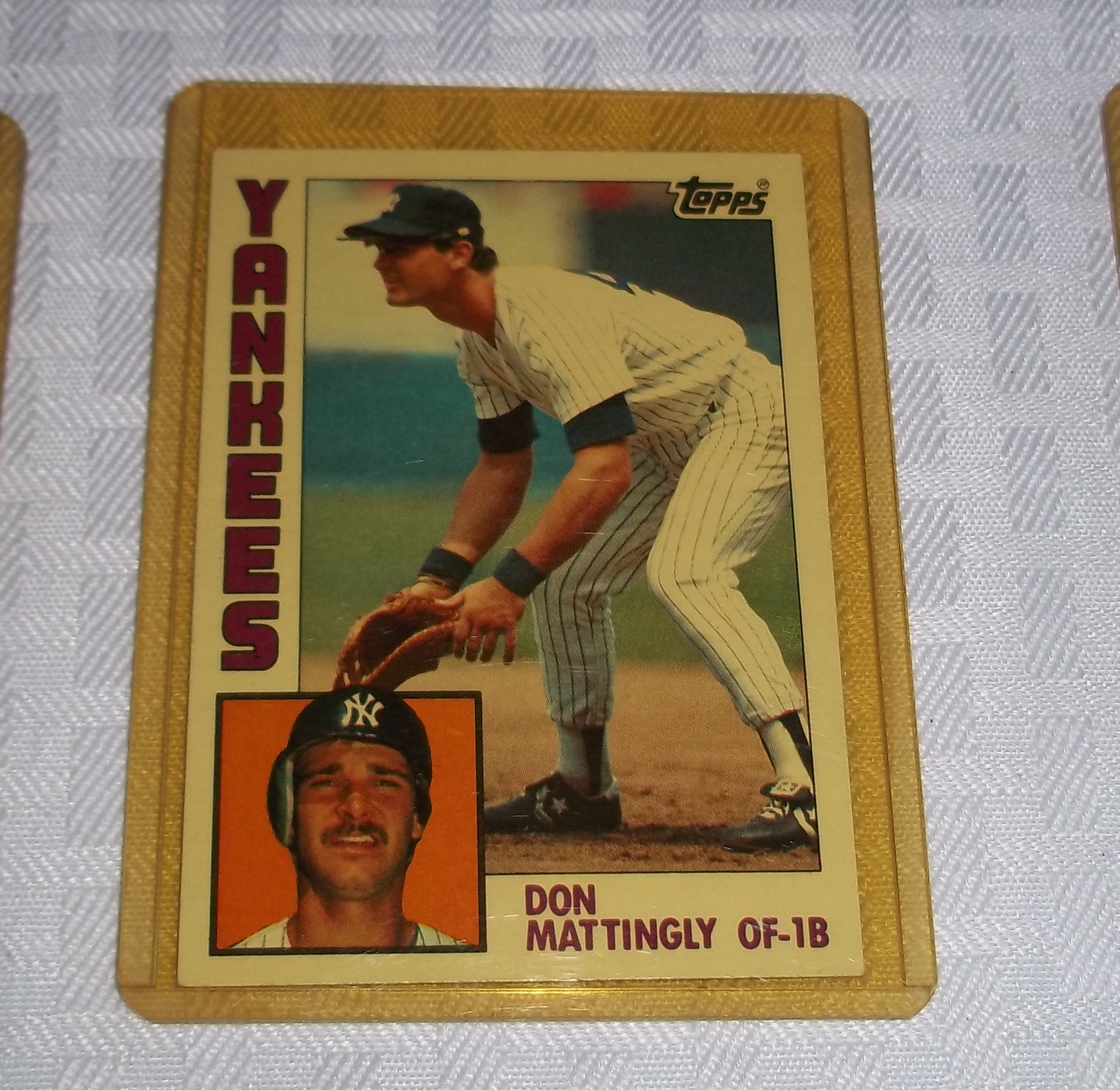 1984 Topps Baseball 8 Don Mattingly Rookie Card Rc Yankees Art