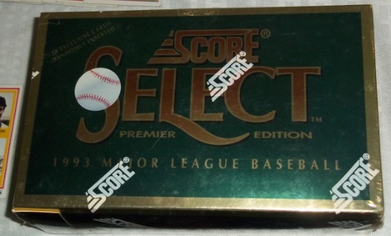 1993 Score Select MLB Baseball Sealed Wax Box Possible Multiple GEM MINT Jeter RC