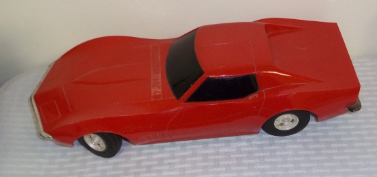 Nice 14 Eldon Battery Operat Auctions Online Proxibid Nice 14 Eldon Battery Operated Red Corvette Sports Car 1968