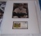 Johnny Mize Autographed Signed Matted Ballpark Envelope w/ 8x10 Photo Display Yankees JSA COA