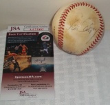 Autographed Signed ROMLB Baseball Steve Garvey JSA COA MLB Dodgers