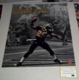 Reggie Bush Autographed Signed 16x20 Photo Saints GTSM COA NFL