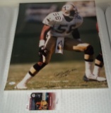 Autographed Signed Pat Swilling 16x20 Photo New Orleans Saints NFL Football JSA COA