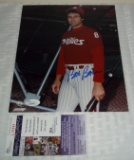 Phillies Bob Boone Autographed Signed 8x10 Photo WS Champs JSA COA