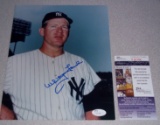 Autographed Signed 8x10 Photo Whitey Ford Yankees JSA COA