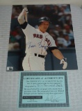 Todd Benzinger Red Sox Autographed 8x10 Photo Show COA MLB Baseball